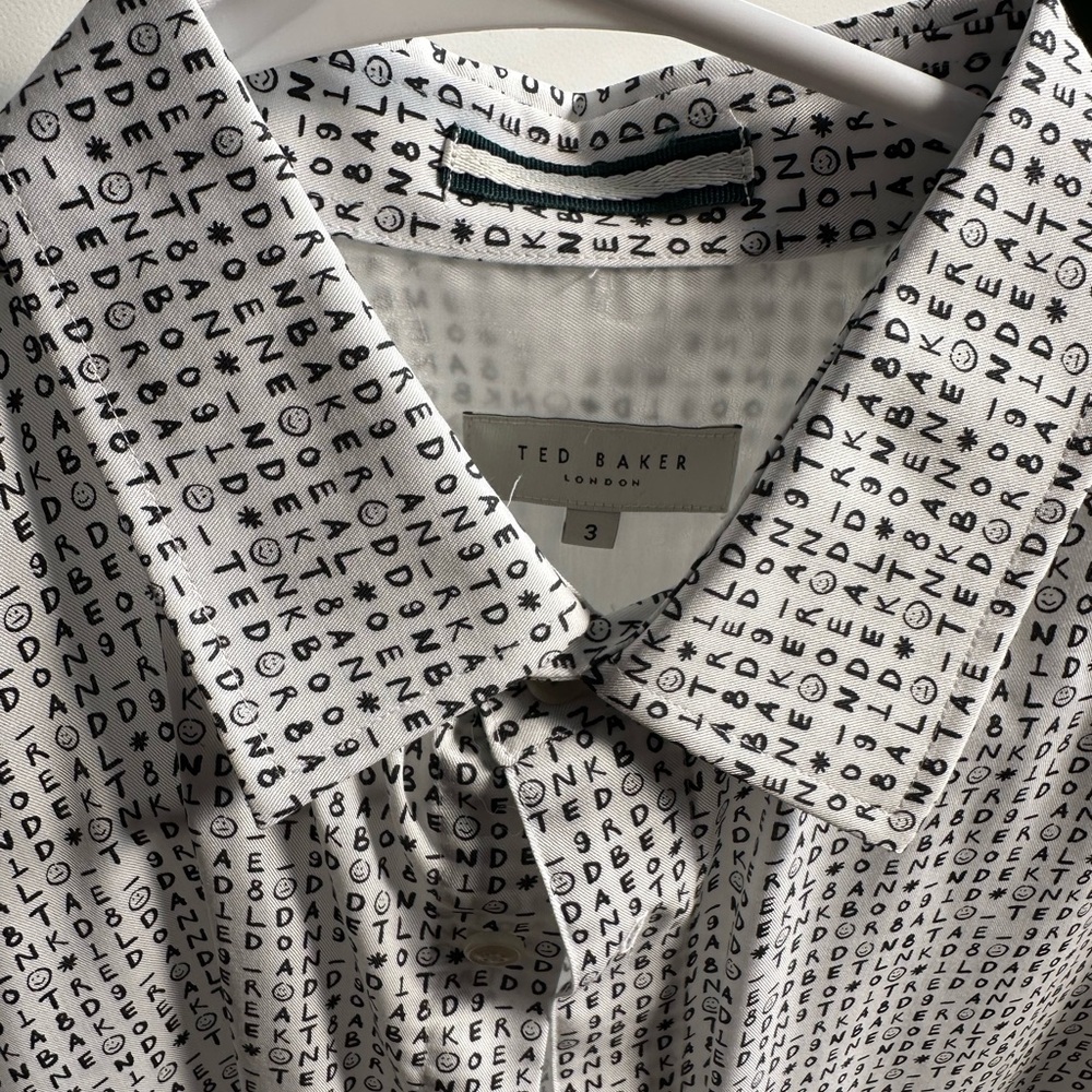 Ted Baker Size 3 (medium) button up